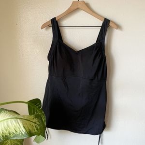 Swimsuits For All | Side Cinch Tankini Top